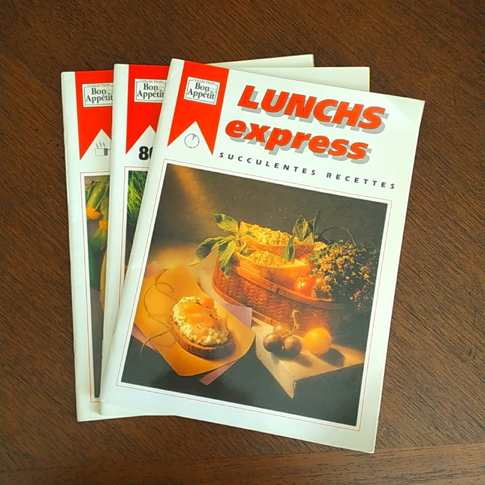 3 vintage cooking magazines